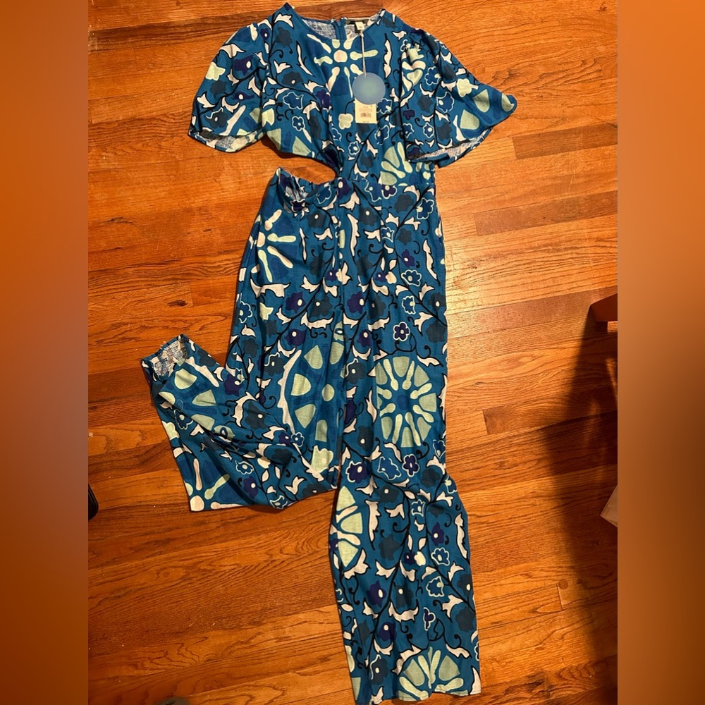 RHODE Blue Jumpsuit